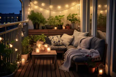 Jak urządzić wąski balkon w bloku? Sprytne triki i inspiracje