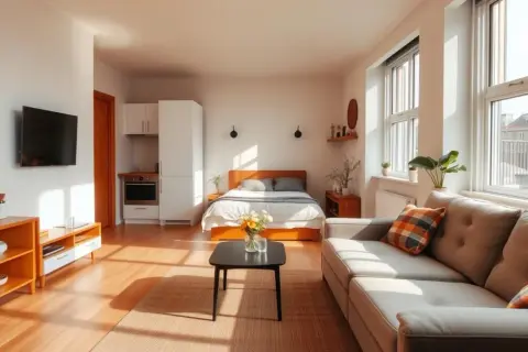 Jak urządzić małe mieszkanie 30 m²? Sprytne triki i funkcjonalność.