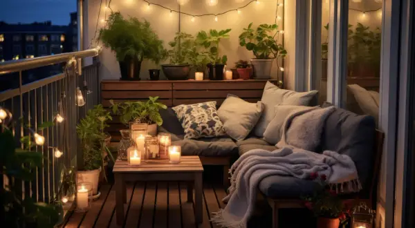 Jak urządzić wąski balkon w bloku? Sprytne triki i inspiracje