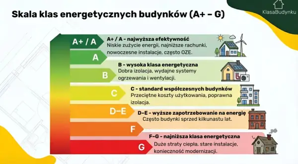 Nowe świadectwo energetyczne: Klasy A+ do G i ukryte koszty