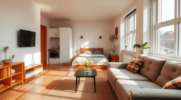 Jak urządzić małe mieszkanie 30 m²? Sprytne triki i funkcjonalność.