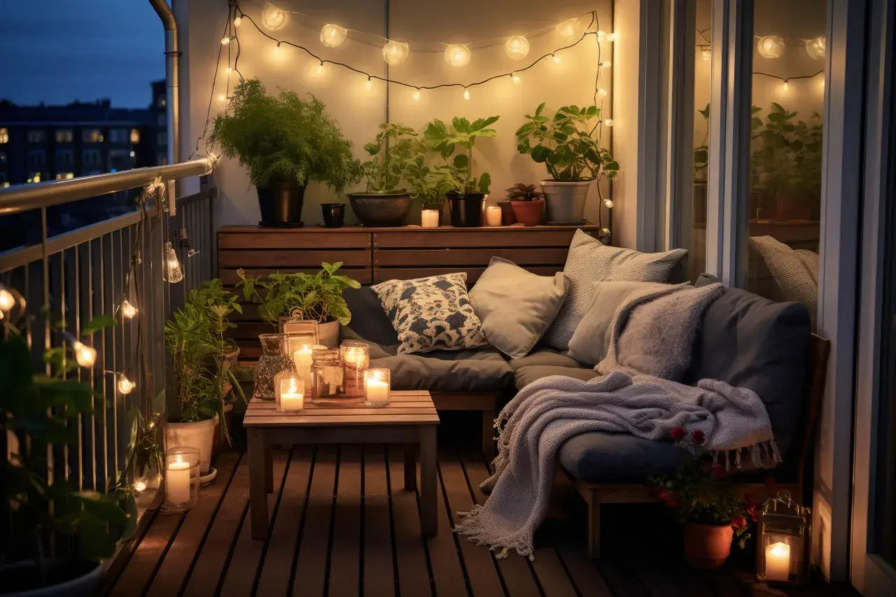 Jak urządzić wąski balkon w bloku? Sprytne triki i inspiracje