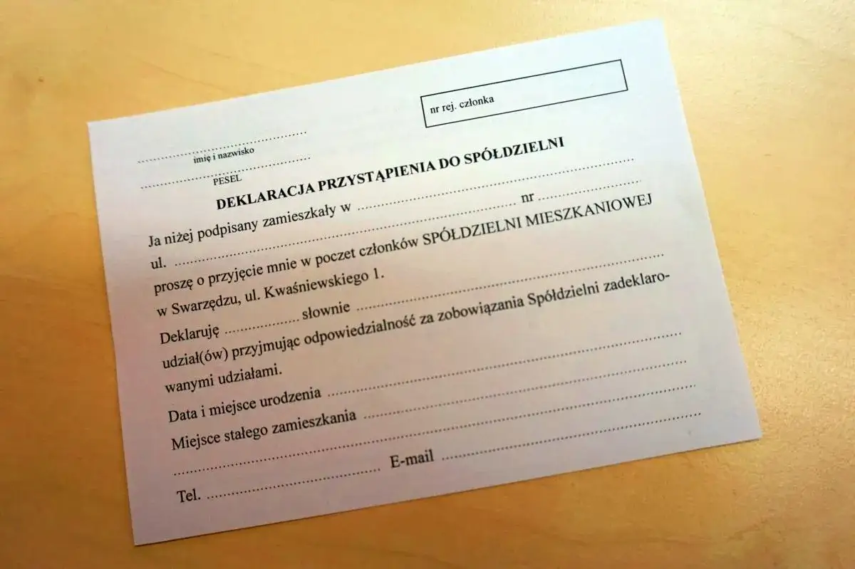 proces nabycia członkostwa spółdzielnia mieszkaniowa