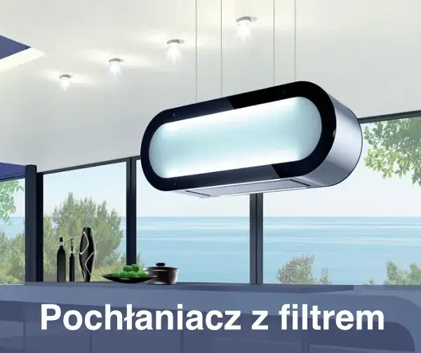 okap pochłaniacz z filtrem węglowym